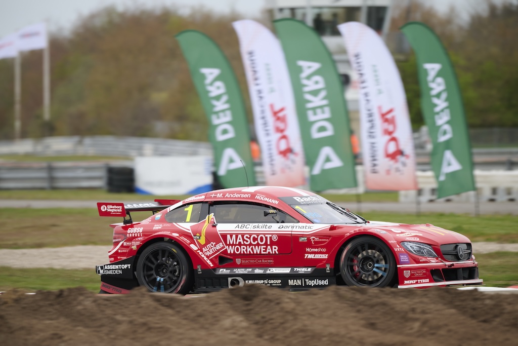 Martin Andersen har igen lagt sig i front for titelkampen i DIF-mesterskabet i Selected Car Group Super GT.
(Foto: Grippo)